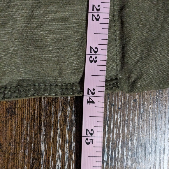 Peter Nygard Size 16 Army Green Belted Jacket - Picture 4 of 5